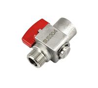 JKPQQEHV 200C 300Bar 1/4" 3/8" 1/2" BSPP Female/BSPT Male 304 Stainless Steel Ball Valve Shut off Ball Valve High Pressure(G1l2 F To ZG1l2 M)