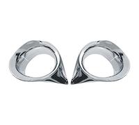 JKSM Cornici Fendinebbia per Peugeot 2008 2014 2015 2016 2017 2018 2019 ABS Auto Anteriore della Luce di Nebbia Cornice di Copertura Trim Lampada della Nebbia Sticker Fendinebbia Auto Griglia