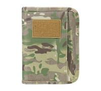 JKYWOL Cartella ad anelli per esterni, cartella per quaderni, militare, raccoglitore ad anelli A6, cartella per quaderno, taccuino tattico resistente alle intemperie, con 80 fogli di carta a foglio