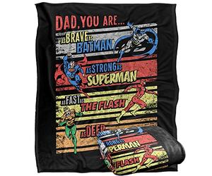Jla A True Hero Coperta super morbida al tatto setoso - 152 x 127 cm