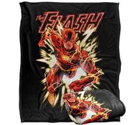 Jla Flash Glow Coperta super morbida al tatto setoso - 152 x 127 cm
