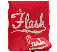 Jla Old School Flash Coperta super morbida al tatto setoso - 152 x 127 cm