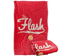 Jla Old School Flash Coperta super morbida al tatto setoso - 91 x 147 cm