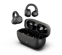 Cuffie wireless JLab Flex Open-Back con design a clip in nero