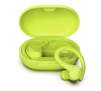 JLab Go Air Sport+ Cuffie Bluetooth Running - 35 ore In Ear, Giallo | Auricolari, Resistenti al sudore IP55, riproduzione Bluetooth, Applicazione, Chiamate Chiare C3, Cuffie in ear