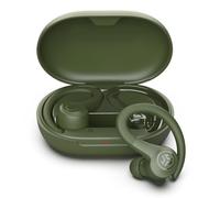 JLab Go Air Sport+ Cuffie Bluetooth Running - 35 ore In Ear, Verde | Auricolari, Resistenti al sudore IP55, riproduzione Bluetooth, Applicazione, Chiamate Chiare C3, Cuffie in ear