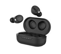 JLab JBuds Air Cuffie Bluetooth, Cuffie wireless con Custodia di Ricarica USB, Resistenza al Sudore IP55 e Audio Personalizzato EQ3, Auricolari Bluetooth con Oltre 24 ore di Riproduzione, Nero