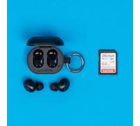 JLab JBuds Mini Cuffie Bluetooth In Ear Piccole, Auricolari Senza Fili, 20H+ di Autonomia, IPX4 True Wireless Earbuds con Suono Personalizzabile EQ3, Custodia Ricarica, Nero