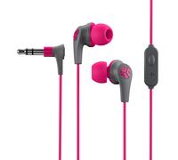 JLab JBuds Pro Signature Ohrh rer, Pink Titanium, 10-mm-Treiber, Musiksteuerung, Universalmikrofon, individuelle Passform mit gepolsterten Lamellen