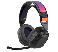 JLab Nightfall Cuffie da gioco wireless Over-Ear - Cuffie gaming con microfono per PC/PlayStation/Nintendo Switch - Driver da 50 mm, cuscinetti in schiuma Cloud e isolamento acustico interno