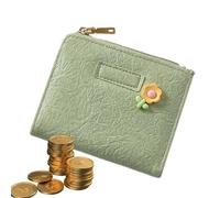 jlceh portafoglio da donna, con scomparto per carte di credito e carte di credito, porta carte di credito, portamonete, pochette organizer con finestra per documenti d'identità e piccoli