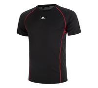 JLindeberg Alfonso Printed Maglietta Uomini - Nero, Taglia: S