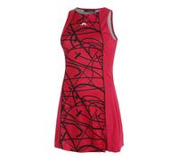 JLindeberg Maddy Printed Abito Donna-Rosso,Nero in rosso