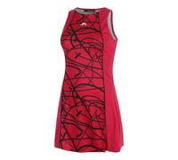 JLindeberg Maddy Printed Abito Donna-Rosso,Nero in rosso, Taglia: S