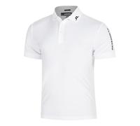 JLindeberg Tour Tech Polo Uomini-Bianco in bianco, Taglia: XXL