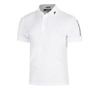 JLindeberg Tour Tech Polo Uomini-Bianco in bianco, Taglia: L