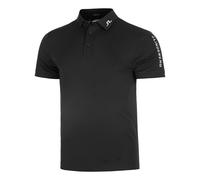 JLindeberg Tour Tech Polo Uomini-Nero in nero, Taglia: S