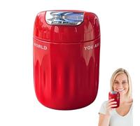 Jlkegfdf Bicchiere da viaggio | Tazza da caffè tascabile, 212,6 g, antiscivolo, leggera, con filtro per gli appassionati di tè, palestra, scuola, allenamento, casa, campeggio, viaggi, auto, bere sul