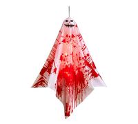 Jlkegfdf Decorazione a di fantasma incandescente, raccapricciante e sanguinoso di Halloween, decorazione fantasma luminosa per stanze di fuga, case infestate, balconi