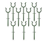 Jlkegfdf Guida per tubo da giardino - Paletti guida per tubo da giardino verde, supporto per irrigazione, strumento per piante per prato, aiuole, vialetti, cortili