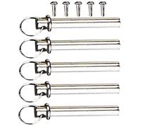 Jlkegfdf Rivetti per ventaglio manuale, pratici rivetti pieghevoli per albero della ventola, dadi di ricambio per ventole, accessori di ricambio per chiodi di fissaggio ad alta resistenza, accessori