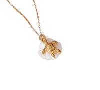 JLKJNCXZC 1 Charming White Shell Turtle Double Pendant Necklace, Fashionable Ocean Theme Accessories Gift