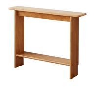 JLLEIZYZ Consolle Ingresso, Mobile Dietro Divano Salvaspazio, Realizzato in Legno Massello con Doppio Ripiano Portaoggetti è la Scelta Ideale per il Soggiorno(Yellow,100x20x75.5cm/39x8x30in)
