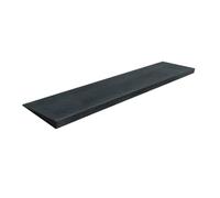 JLLEIZYZ Rampa Auto, Pedana per Disabili, Striscia Antiscivolo, Nera, Adatta per Strade, Marciapiedi e Gradini(90x20x3cm/35x8x1.2in)