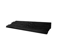 JLLEIZYZ Rampa Marciapiede, Rampas per Disabili, Una varietà di Colori e Dimensioni, Adatte per Soglie Interne e Gradini dei Centri Commerciali(Black,25x10x4cm/10x3.9x1.6in)