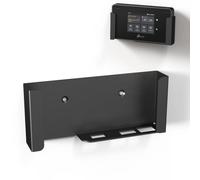 JLNJLE Supporto da parete in metallo compatibile con router TP-Link M8550 5G, robusto supporto per roulotte, camper, ufficio e casa, include viti e cuscinetti adesivi per un montaggio flessibile