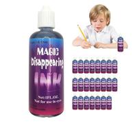 Jlobnyiun Bottiglie di inchiostro magico, inchiostro magico che scompare - giocattolo a inchiostro che scompare, torre di magia | strumento magico, 24 bottiglie comprimibili, giocattoli per