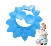 Jlobnyiun Cappello da bagno per bambini, berretto da baby shower | Scudo di risciacquo dei capelli | Soft Kids Shampoo Bathing Hat Adjustable Washing Dow Protection Guard for Toddler