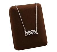 Jlobnyiun Cute Mother Necklaces - 18k Gold Plated, Heart Symbol Layout, Advanced Micro-Inlay Technology, Deep Affection Advantage, Sturdy Titanium Accessory Case Jewel, Party | for Mom Daughter Wife