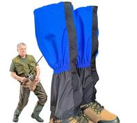 Jlobnyiun Ghette impermeabili per le gambe, Ghette per le gambe da neve | Alligatori per stivali traspiranti per la caccia, da trekking a prova di serpente, ghette impermeabili per scarponi da