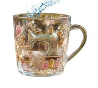 Jlobnyiun Glass Cup - Novelty Sewing Machine Design Drinkware For Birthday