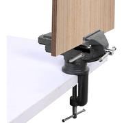 Jlobnyiun Morsetto A Pressione, Per Lavorazione Del Legno Ad Alta Resistenza, Base Girevole A 360 Gradi, Da Tavolo, Strumento Portatile E Fisso Per Casa Garage Officina Banco Di Lavoro
