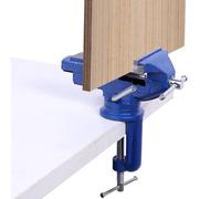 Jlobnyiun Morsetto A Pressione, Per Lavorazione Del Legno Ad Alta Resistenza, Base Girevole A 360 Gradi, Da Tavolo, Strumento Portatile E Fisso Per Casa Garage Officina Banco Di Lavoro
