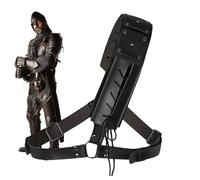 Jlobnyiun Supporto per sciabola posteriore: modella velocemente un autentico look da guerriero, per sciabola con vestibilità universale, leggera e resistente, design per stabilità incrociata | p