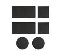 Jlobnyiun Trampolino Patch Kit - Riparazione Strappo Correzione Patch Foro Autoadesivo | Robusta tenuta Trampolino Pesante, Nastro