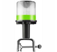 JLOZDM Fari Navig. Marine Solari LED, Lampada Segnal. IP65, Facile Install, 1km visibilità, Accessorio Yacht (Adatta a Tonde ≤6cm), Accessori Yacht a Fuente Solare,Green