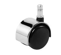 JLOZDM Sostituzione Ruota Universale, Accessori for sedie elettriche da Competizione Sedia da Ufficio Sedia Universale for Computer Sedia Girevole Morsetto Accessori a Molla puleggia(Black)