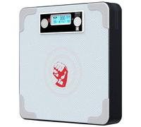 JLOZDM Tester di Forza di Pugno, Bersaglio Murale Intelligente, Display LCD velocità/Forza/Combinazioni, Chip Elettronico, Musica & Luce, per Coordinazione Mano-Occhio(Black)