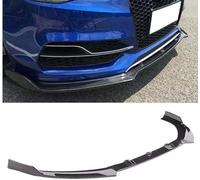JLQFYWL Auto Spoiler Frontali per Audi A3 S3 8V 2014 2015 2016, Paraurti Anteriore Splitter Labbro Lama Diffusore Anticollisione Accessorio Modificato,Carbonfiberlook
