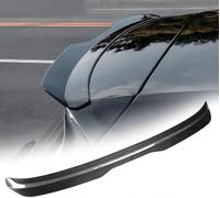 JLQFYWL Spoiler Auto per Hyundai i20 III (Facelift 2023) 2023 2024 2025, Ala dello Spoiler del Tetto Posteriore Spoiler Hatchback Strisce del Labbro dello Spoiler Accessori Auto,A-Carbonfiberlook