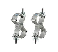 JLTPH Truss Clamp 48-51mm Morsetto da Palcoscenico in Finitura di Lega di Alluminio Per Altoparlanti Moving Head Light illuminazione Accessori Portata Massima Fino a 100 kg Truss Morsetto