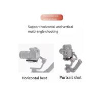 JLwin Piatta Verticale per Racchetta A Forma di L Stabilizzatore Adatta per Zhiyun Stabilizzatore Weebill Weebill S Cloud Crane 2/3S Piastra A L