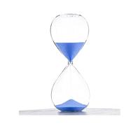 JLWM Clessidra Colorato Timer A Clessidra Per Casa Soggiorno Ufficio Timers Di Sabbia Orologio A Sabbia Attività A Tempo Festival Compleanno I Regali-blu-5 Mins
