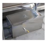 JLXJYS degrassatore sottolavello Separatore Olio-Acqua Domestico Integrato Separatore di Grasso finito for macchinari for Il Trattamento delle acque Separatore di Olio(23.6x15.7x11.8IN/60x40x30CM)