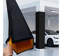 JLXJYS Imbottitura per Palo Copertura for Cuscino for Colonna da seminterrato, Imbottitura for palo da Palestra Alto 5 Piedi, Imbottitura for Trave Quadrata(Black,9x9/23x23cm)