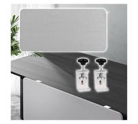 JLXJYS Pannelli divisori scrivania Divisorio for scrivania, divisori insonorizzati for scrivania, schermi for la Privacy sotto Il Tavolo, Pannelli for la Privacy(Lenght 128cm/50.4in)